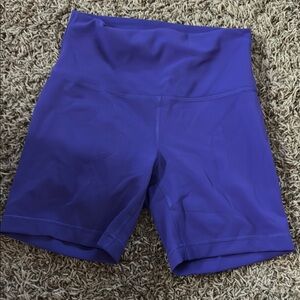 Purple Lululemon Biker Shorts